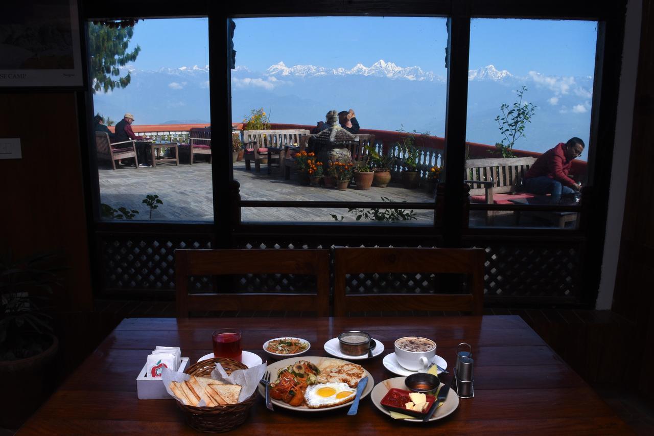 Peaceful Cottage & Cafe Du Mont Nagarkot Zewnętrze zdjęcie