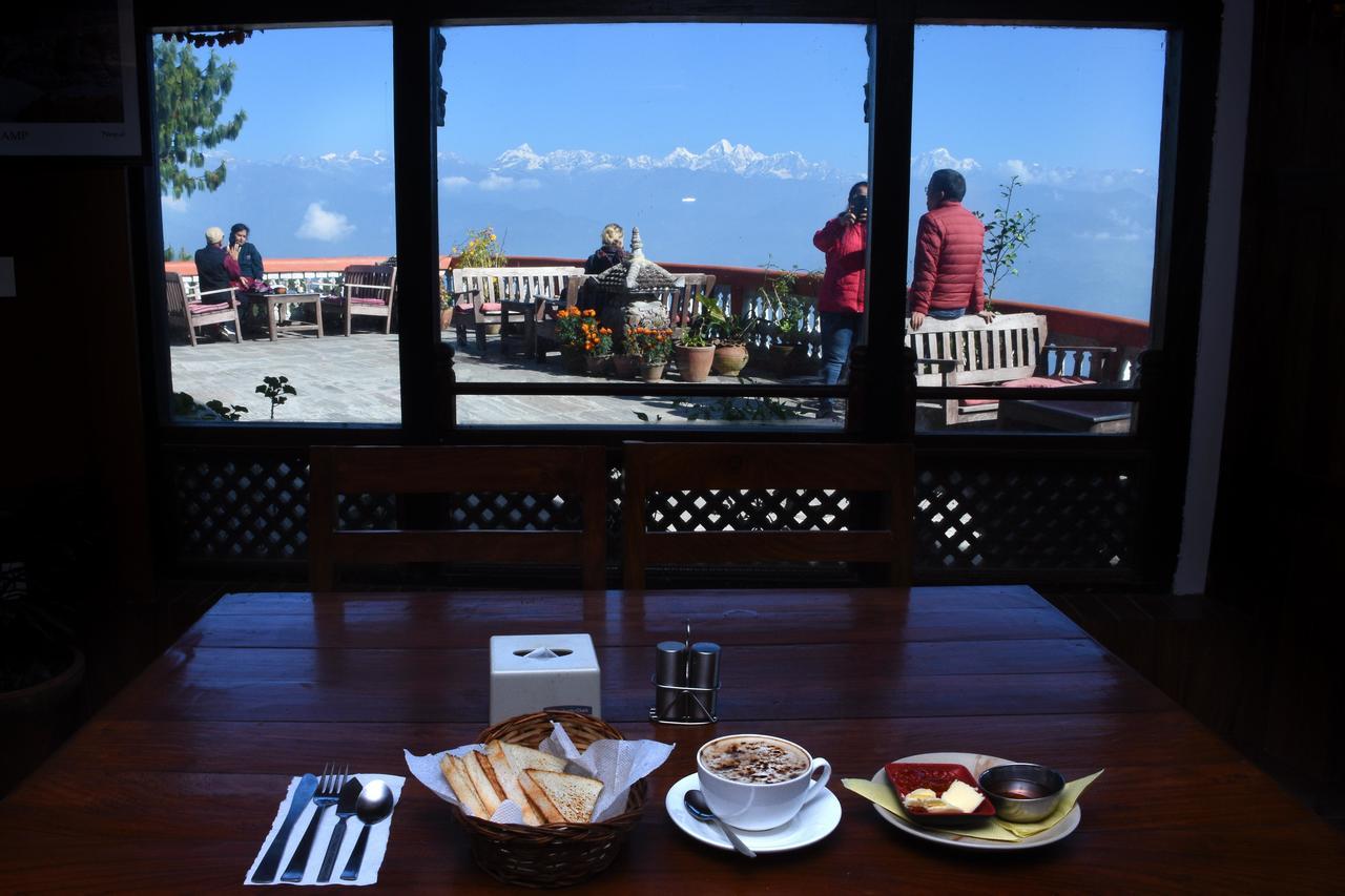 Peaceful Cottage & Cafe Du Mont Nagarkot Zewnętrze zdjęcie