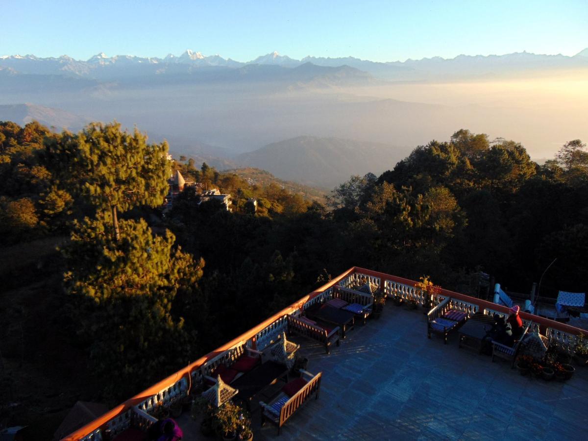 Peaceful Cottage & Cafe Du Mont Nagarkot Zewnętrze zdjęcie
