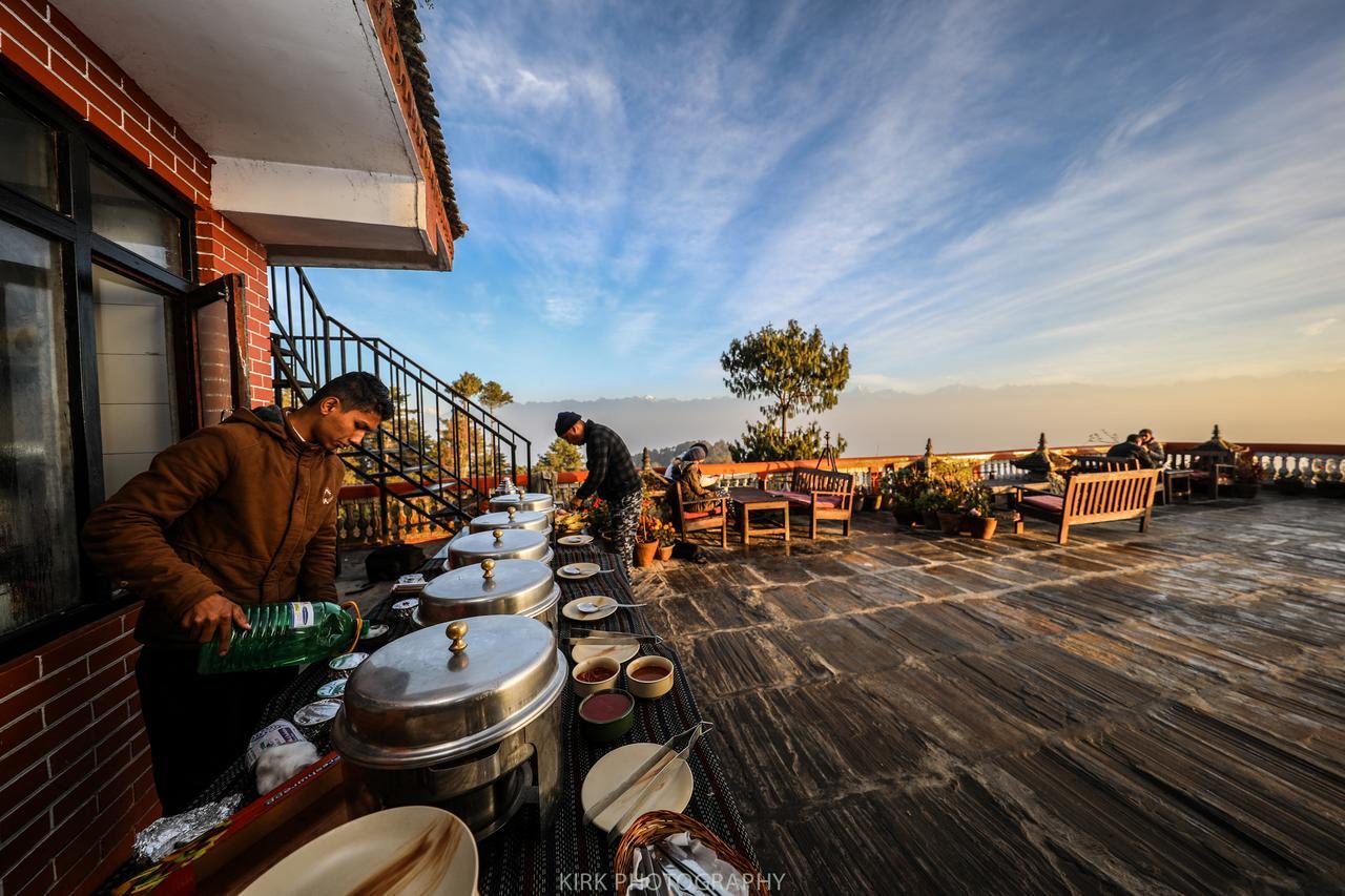 Peaceful Cottage & Cafe Du Mont Nagarkot Zewnętrze zdjęcie