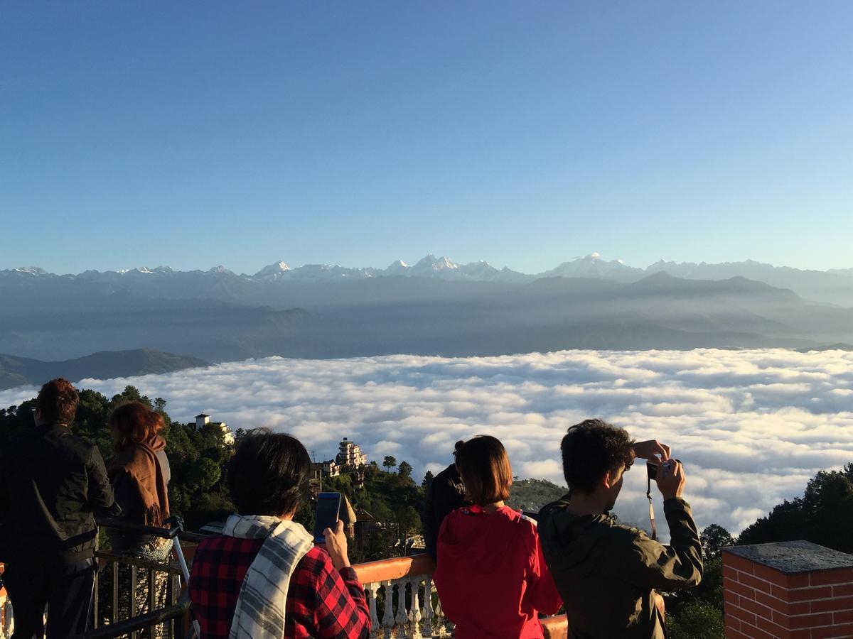 Peaceful Cottage & Cafe Du Mont Nagarkot Zewnętrze zdjęcie