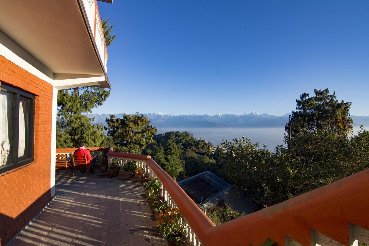 Peaceful Cottage & Cafe Du Mont Nagarkot Zewnętrze zdjęcie