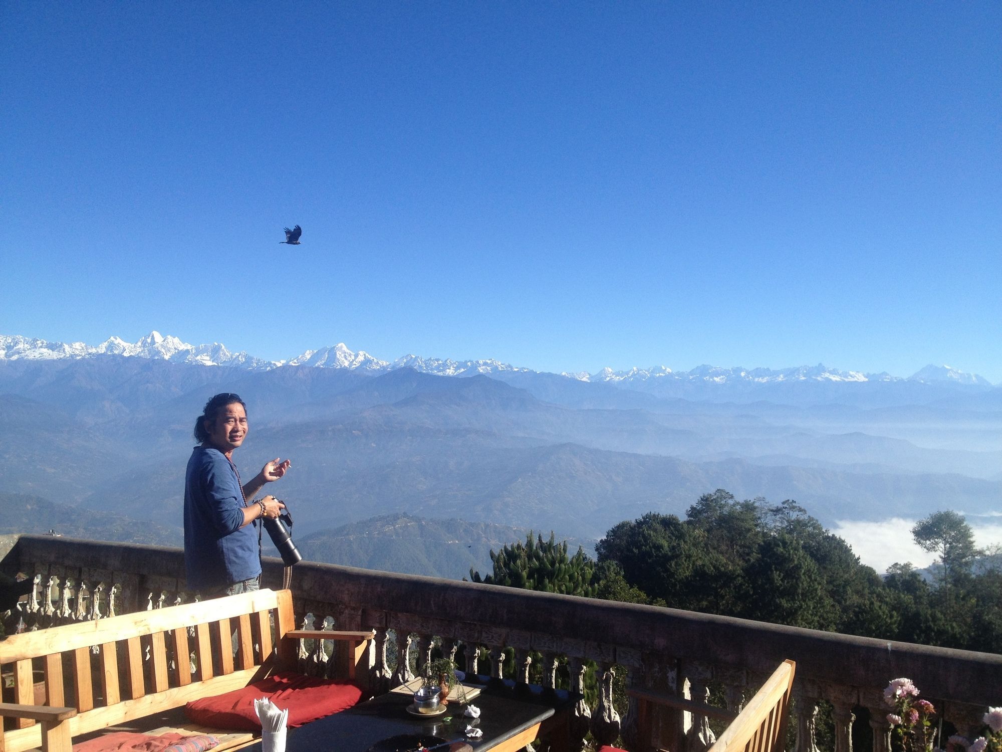 Peaceful Cottage & Cafe Du Mont Nagarkot Zewnętrze zdjęcie