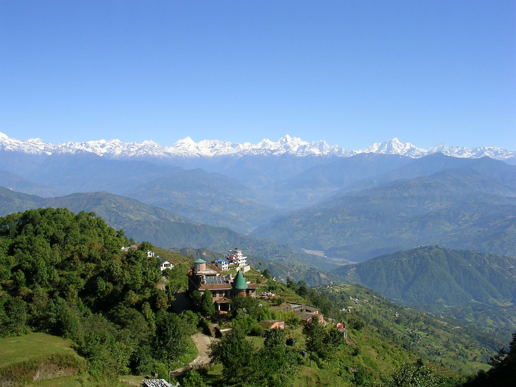 Peaceful Cottage & Cafe Du Mont Nagarkot Zewnętrze zdjęcie