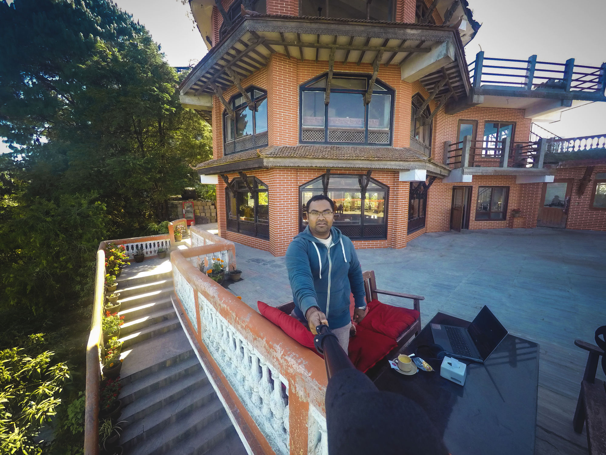 Peaceful Cottage & Cafe Du Mont Nagarkot Zewnętrze zdjęcie