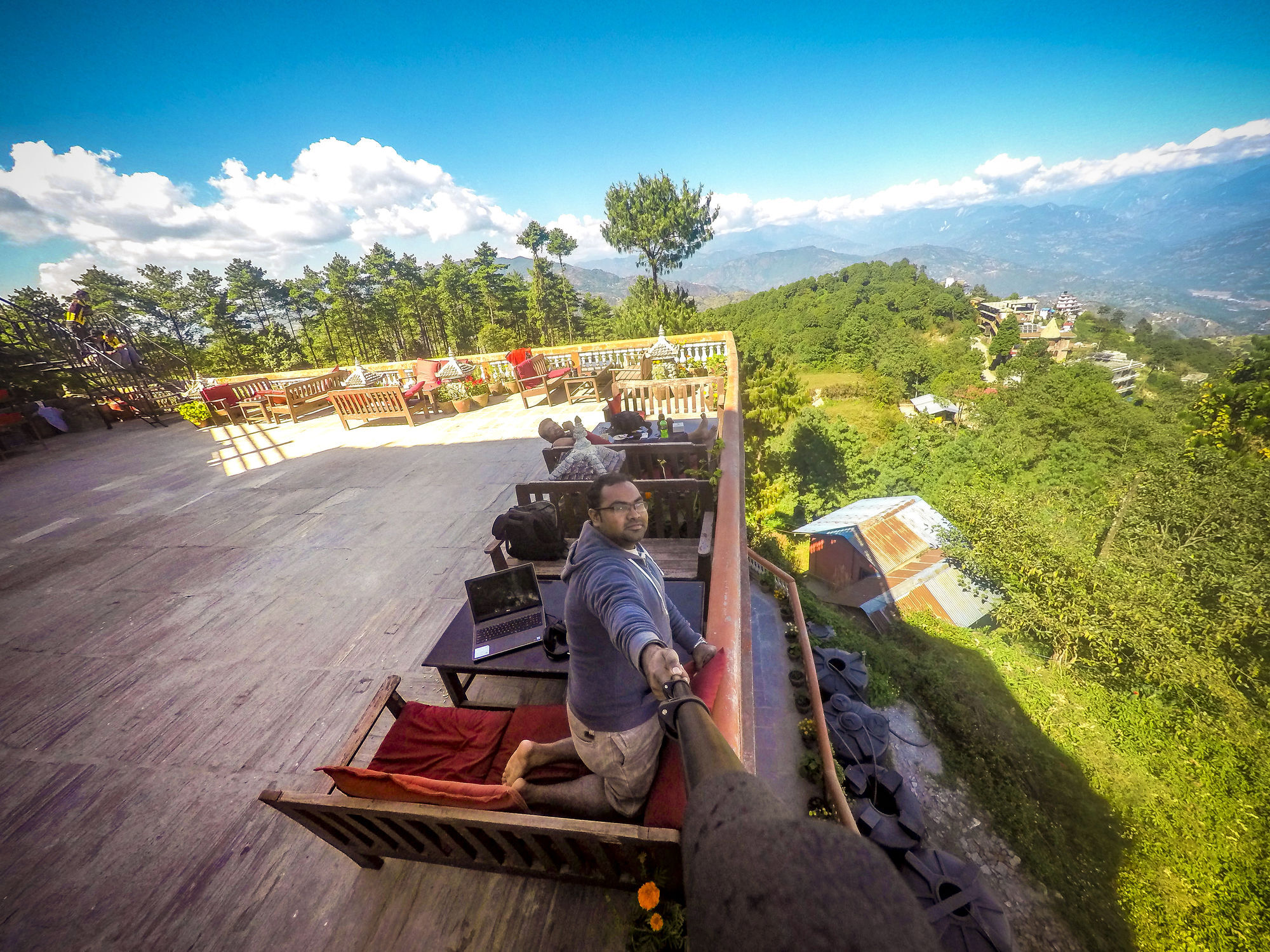 Peaceful Cottage & Cafe Du Mont Nagarkot Zewnętrze zdjęcie