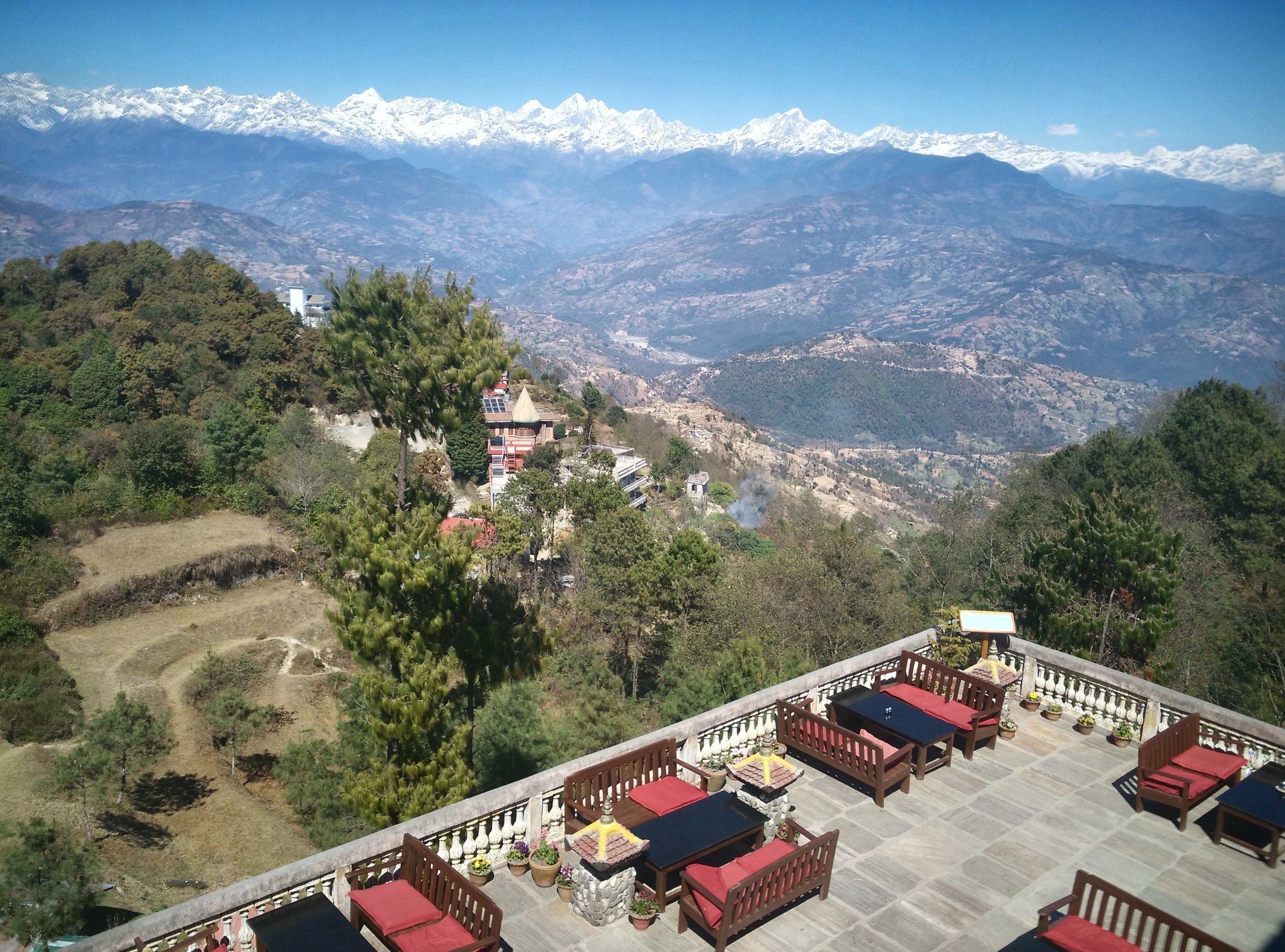 Peaceful Cottage & Cafe Du Mont Nagarkot Zewnętrze zdjęcie