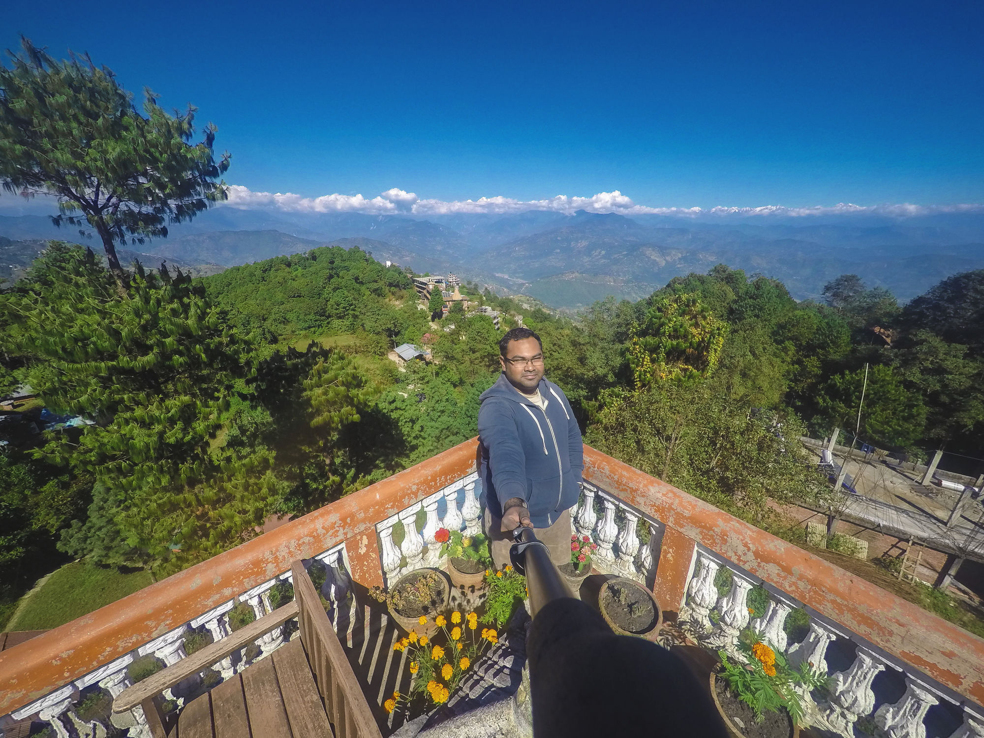 Peaceful Cottage & Cafe Du Mont Nagarkot Zewnętrze zdjęcie